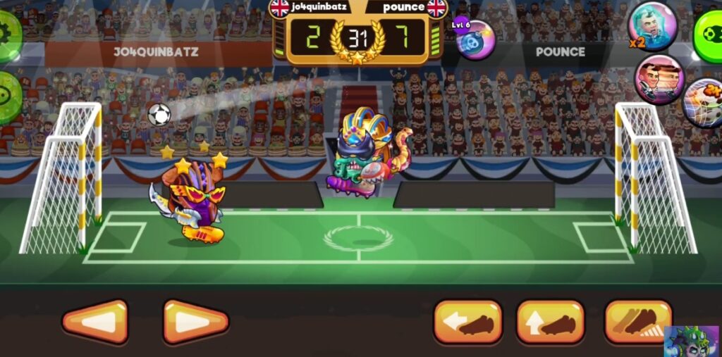 use super power in Head Ball 2