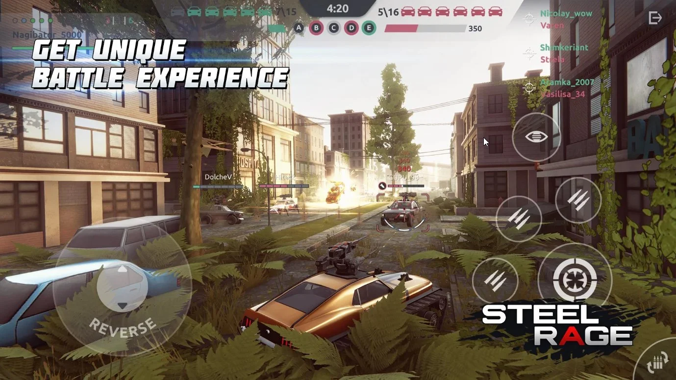 playing Steel rage game