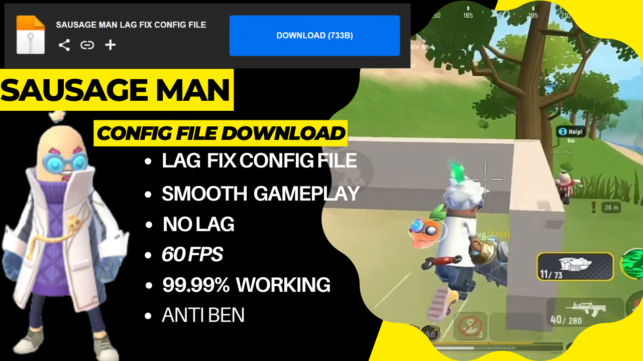 Read more about the article sausage man lag fix config file download 2023