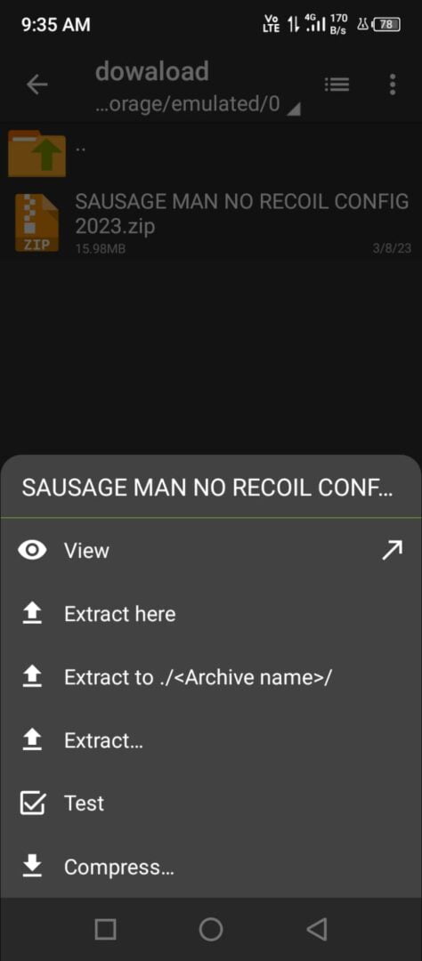 New sausage man config file download 2023 No recoils config
