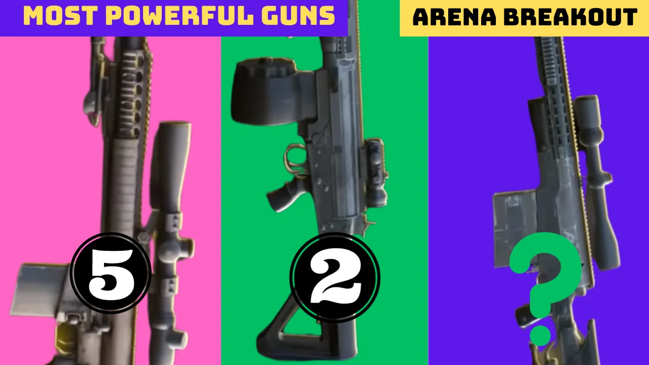 Read more about the article Top 10 most powerful guns in Arena Breakout, High Damage