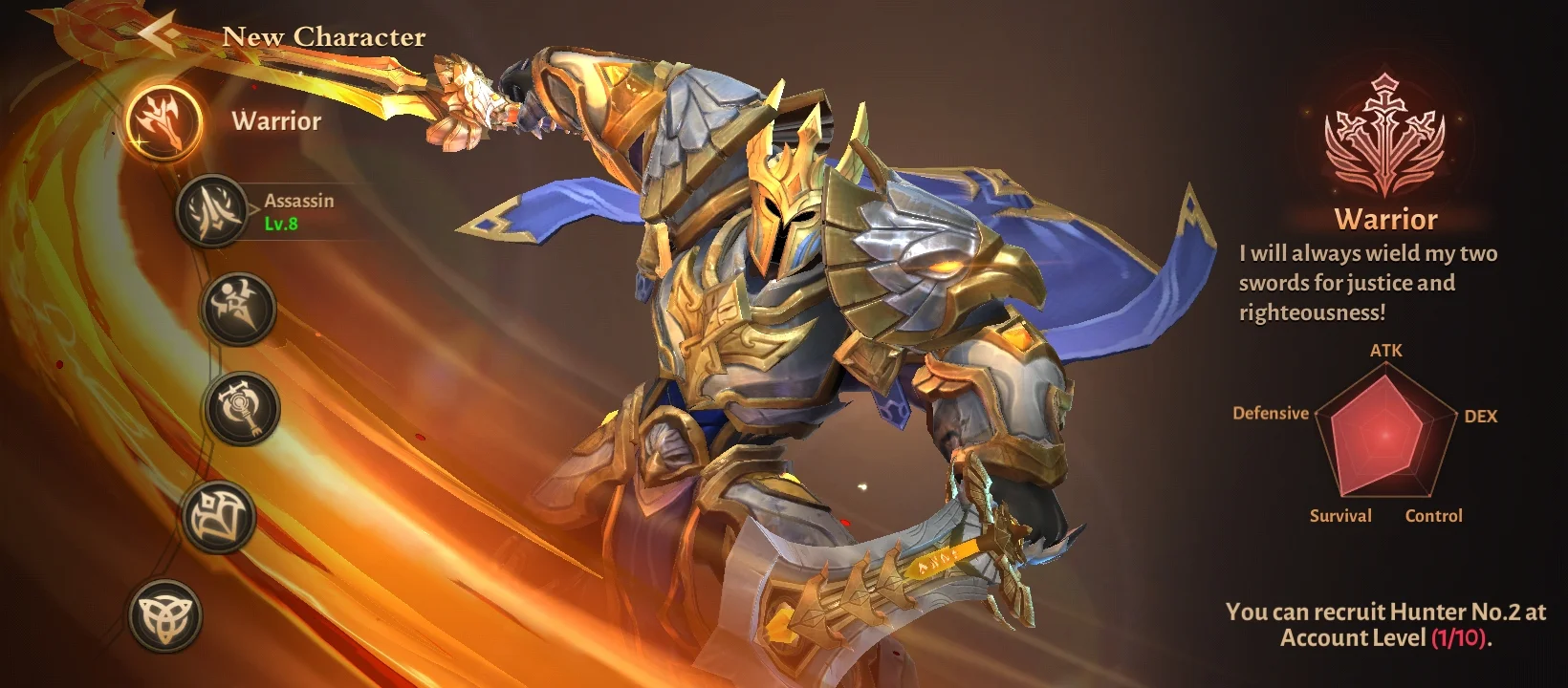Warrior Dungeon hunter 6 best class